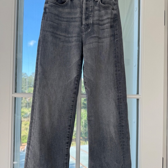 Mother Denim The Rambler Ankle Jeans - Bars & Phrases (Grey) - Picture 9 of 12